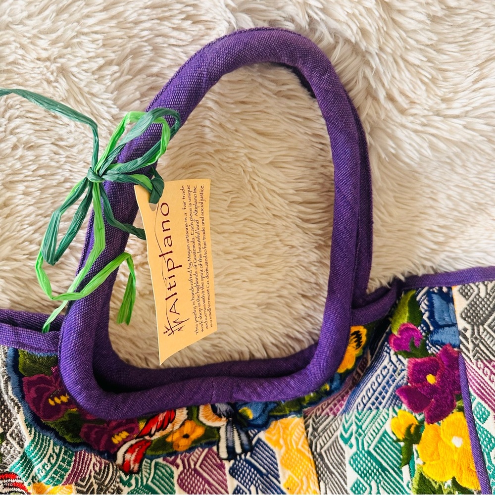 Altiplano Guatemalan Market Tote Bag - Picture 9 of 12